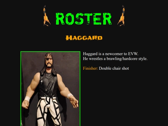 roster/haggard screenshot