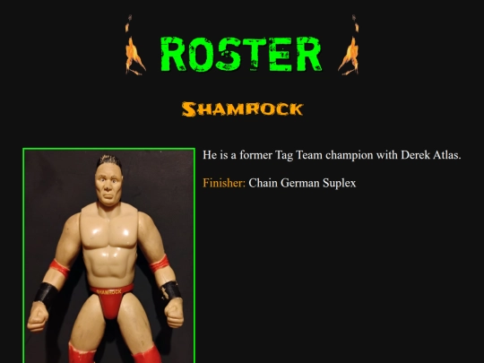 roster/shamrock screenshot