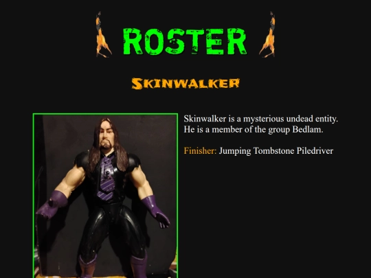 roster/skinwalker screenshot