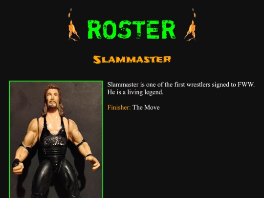 roster/slammaster screenshot