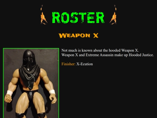 roster/weaponx screenshot
