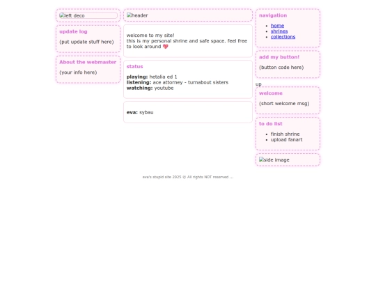 test screenshot