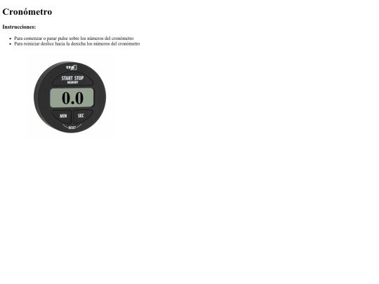 modulo8/cronometro screenshot