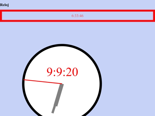 modulo9/reloj screenshot