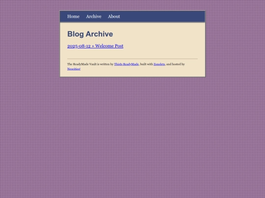 archive screenshot