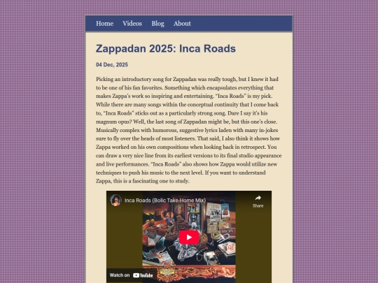 posts/2025-12-04-Zappadan-2025:-Inca-Roads screenshot