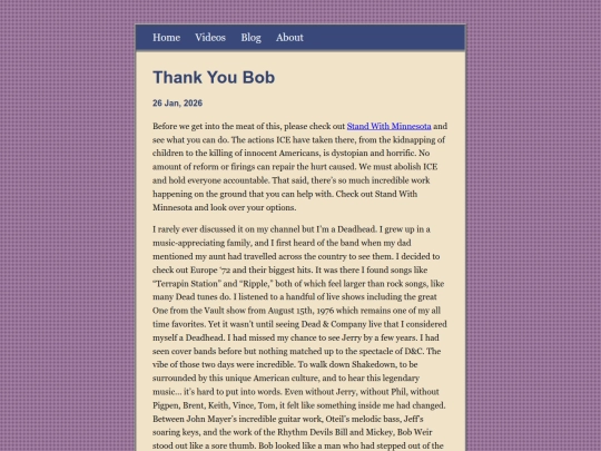 posts/2026-01-26-Thank-You-Bob screenshot