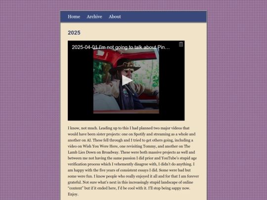 videos screenshot
