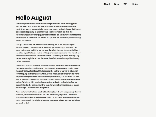 blog/hello-august screenshot