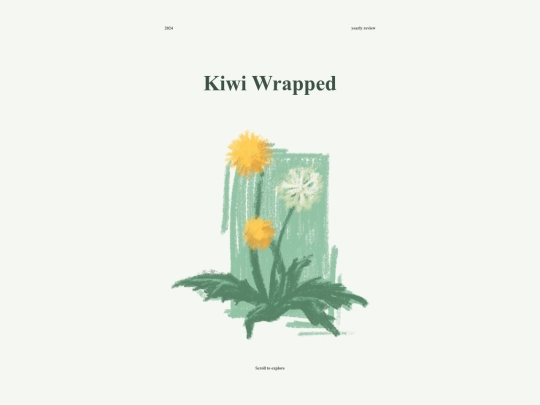 projects/wrapped2024 screenshot