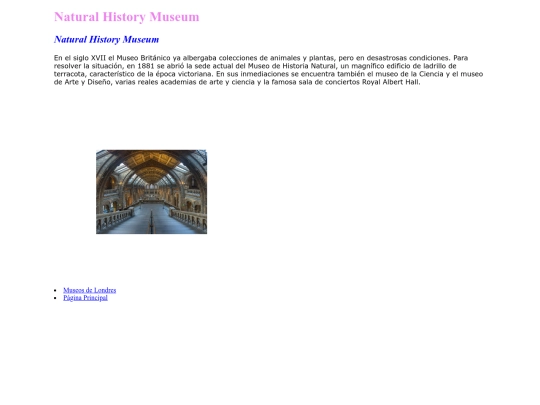 naturalhistory screenshot