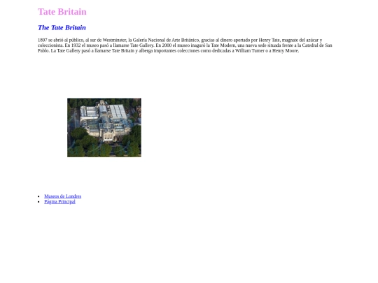 tatebritain screenshot