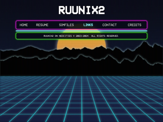 links screenshot