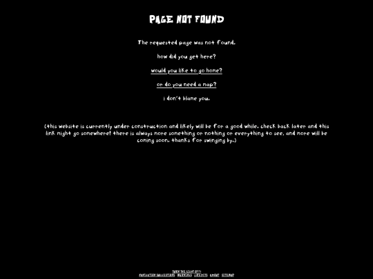 not_found screenshot