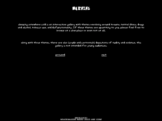 xtras/warnings screenshot