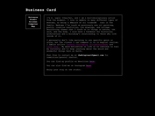 studio/about screenshot
