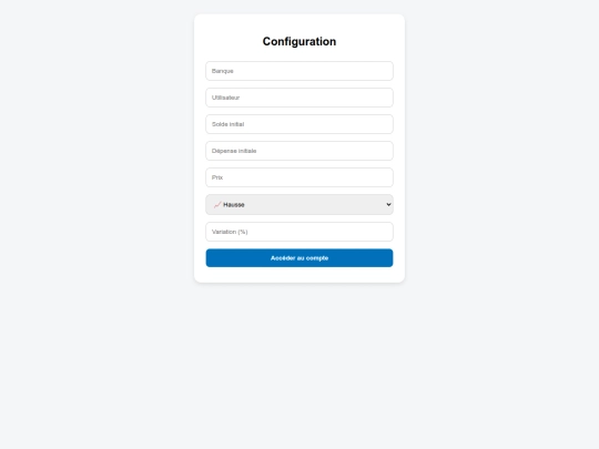 Banque screenshot