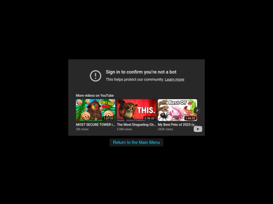 support screenshot