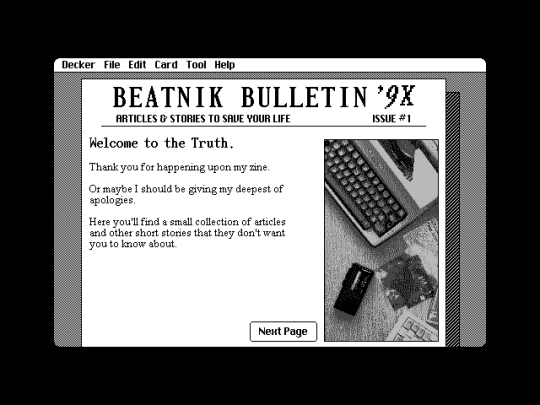 Beatnik_Bulletin screenshot