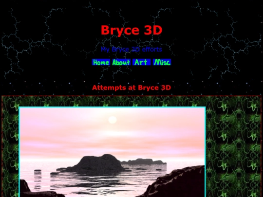 bryce3d screenshot