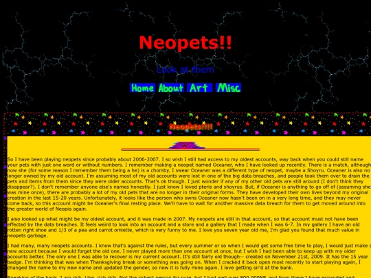 neopets screenshot