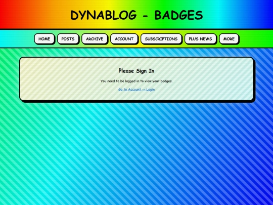 badges screenshot