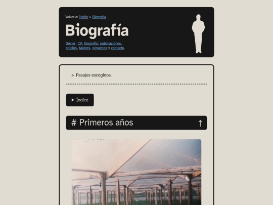 paginas/biografia screenshot