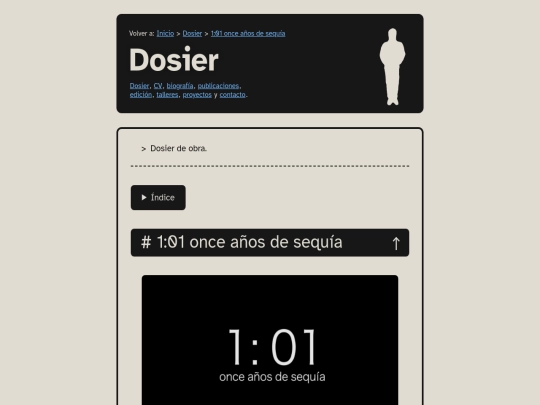 paginas/dosier/colaboraciones/1-01-once-anos-de-sequia screenshot
