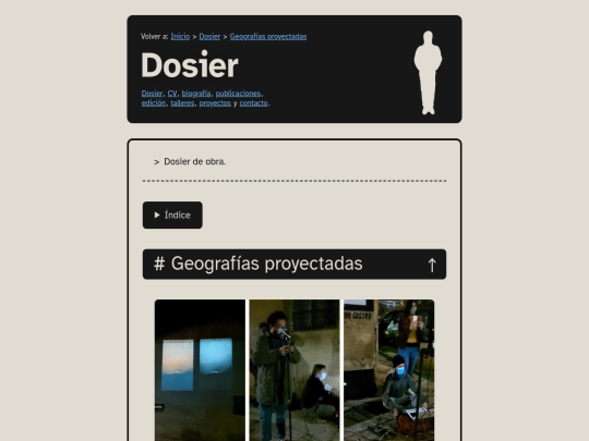 paginas/dosier/colaboraciones/geografias-proyectadas screenshot