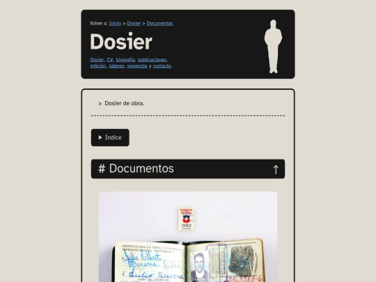 paginas/dosier/propias/documentos screenshot