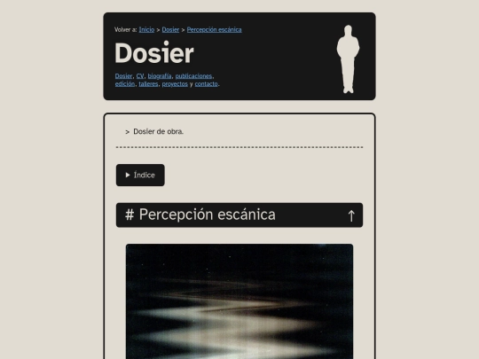 paginas/dosier/propias/percepcion-escanica screenshot