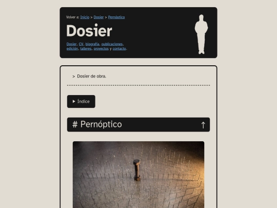 paginas/dosier/propias/pernoptico screenshot