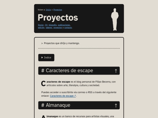 paginas/proyectos screenshot