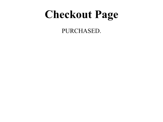 checkout screenshot