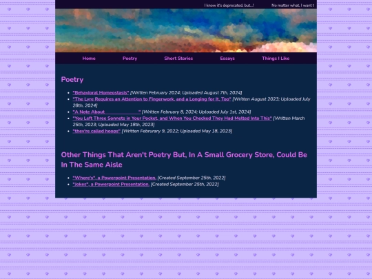 poetry screenshot