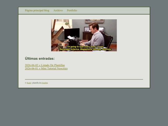 blog screenshot