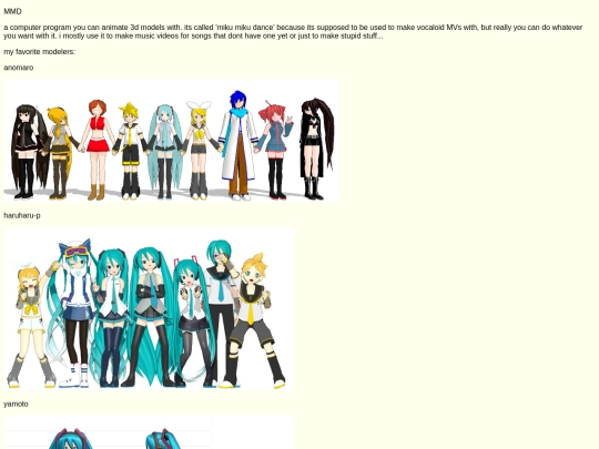 mmd/mmd screenshot
