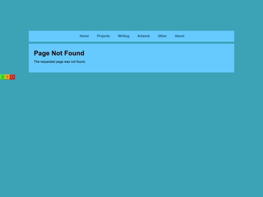 not_found screenshot