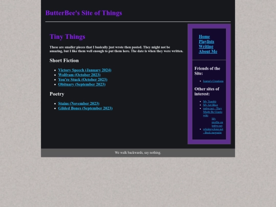 WritingIndex screenshot
