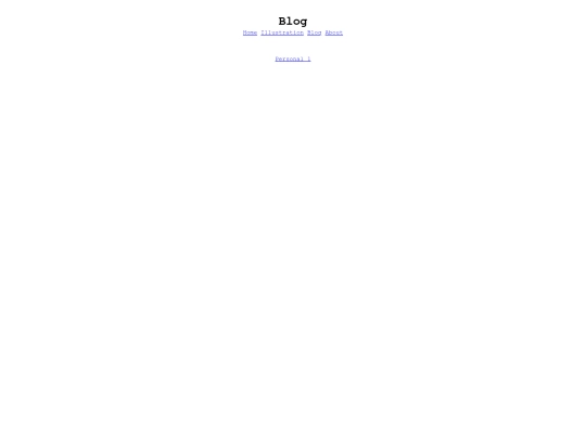 blog screenshot