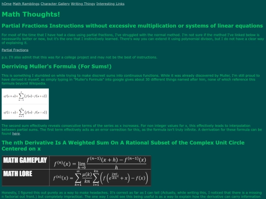 math screenshot