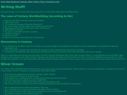 writing screenshot