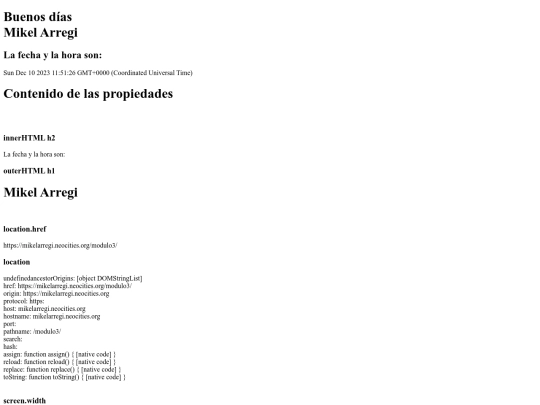 modulo3 screenshot