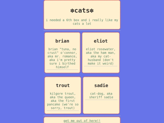 cats screenshot