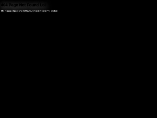 not_found screenshot