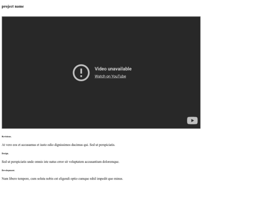 project1 screenshot
