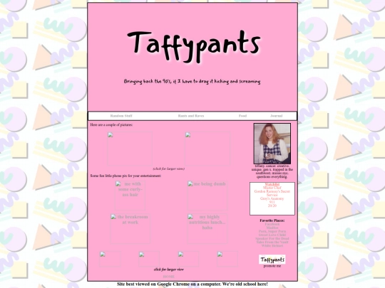 OLDWEBSITE screenshot