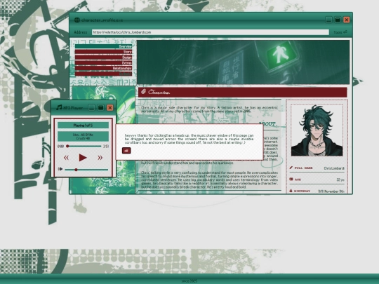 characters/chris screenshot