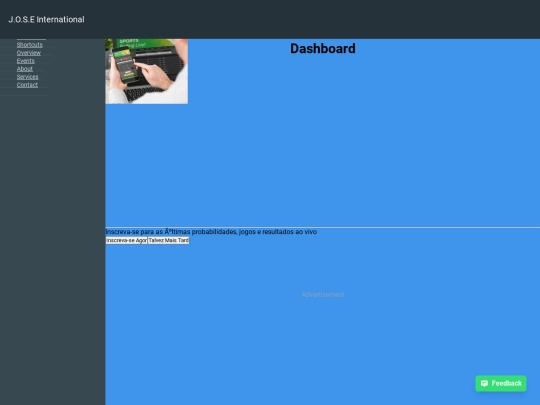 dashboard screenshot