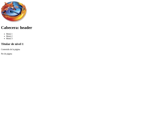 EstructuraHTML screenshot